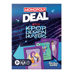 Hasbro Monopoly Deal KPop Demon Hunters Special Edition Card Game