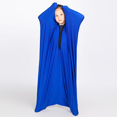 MyHuggie Ultra-Stretchy Cozy Cocoon Blanket in Blue (Multiple Sizes)