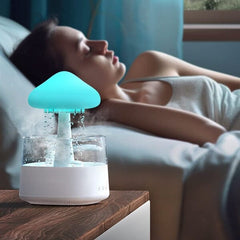 Esencia SerenceMists: (800mL) 4-in-1 Rain Cloud Humidifier Simple Showcase