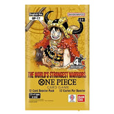 One Piece Card Game The World's Strongest Warriors OP-17 Booster Pack (1 Pack of 12 Cards)