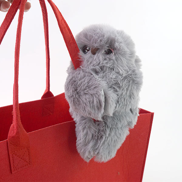 SnugWit: Clip-On Interactive Owl Sensory Plush Toy (1pc) Simple Exclusive