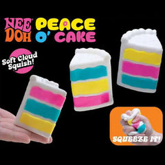 Nee Doh Peace O' Cake Squishy Fidget Toy (1pc)