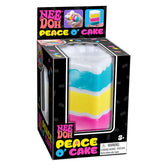 Nee Doh Peace O' Cake Squishy Fidget Toy (1pc) Simple Nee Doh