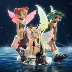 Pop Mart x Peach Riot: Punk Fairy Series Figurine Blind Box (1pc) Simple Pop Mart