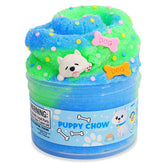 PeachyBbies Novelty Slime Fidget Putty (7oz Jar) "Puppy Chow" Icee Slime