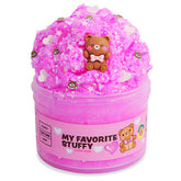PeachyBbies Novelty Slime Fidget Putty (7oz Jar) "My Favorite Stuffy" Cloud Slime