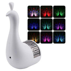 PeacockPop Wall Sconce Peacock Projection Touch Lamp Simple Exclusive