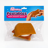 Taba Squishies® Peelables Deluxe Premium Silicone Fidget Toy (1pc) Chocolate S'more