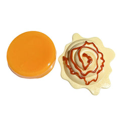 Taba Squishies® Peelables Deluxe Premium Silicone Fidget Toy (1pc) Cinnamon Bun
