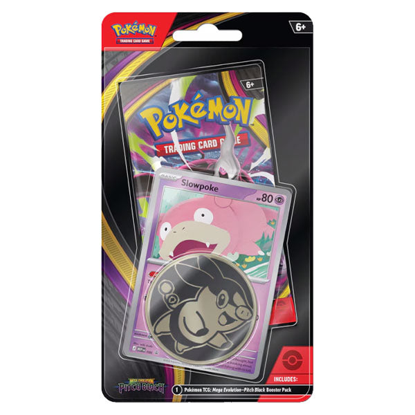 blister pack pokemon cards Pokémon TCG: ME05 Mega Evolution Pitch Black Checklane (Booster + Promo Card & Coin) [S9] Size:27