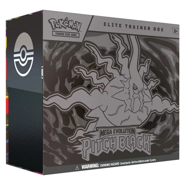 Pokémon TCG: ME05 Mega Evolution Pitch Black Elite Trainer Box Simple Pokémon