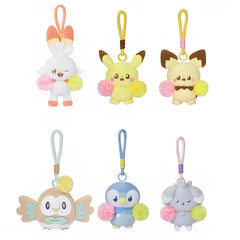 Poképeace Pokémon Cheer Squad 4" Plush Hanger Mystery Blind Box (1pc)