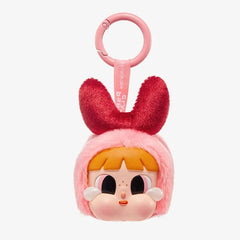 Pop Mart x Powerpuff Girls x CRYBABY: Vinyl Face Plush Bag Clip Blind Box (1pc) Simple Pop Mart