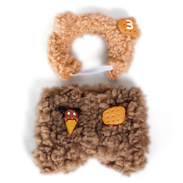 Outfit: Bear Costume Onesie for Dolls - Petite Threads Simple Exclusive