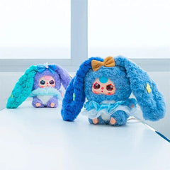 Baby Three Lily Rabbit Town V4 Series Plush Keychain Blind Box (1pc) Simple Baby Three