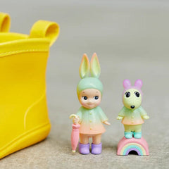Sonny Angel Collectable Mini Cherub Figurines Limited Edition "I Love Rainy Day" Series Blind Box (1pc) Simple Sonny Angel