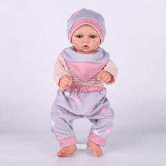 TrueHeart Treasures: Dream Weavers Collection Weighted Reborn Lifelike Baby Dolls (3kg) Baby Evangeline Simple TrueHeart Treasures