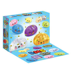 RMS® Mystery Dumpling Bao Bun Fidget Squishy 24-Day Countdown Calendar (24pc)