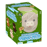 Highland Cow Pudgy Pets Series 1 Squishy Fidget Toy (1pc) Style Ships Assorted Simple Exclusive