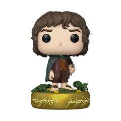 Funko Pop Plus! Movies: The Lord of the Rings – Frodo Baggins with Glow Simple Funko