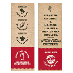 Dr. Squatch® All-Natural Bar Soap For Men - Sandalwood Summit Simple Dr. Squatch