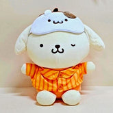 Sanrio Hello Kitty & Friends Pajama Party 10" Pompompurin Plush Toy Simple Hello Kitty
