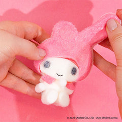 SlimyGloop x Sanrio Tabatastic Coat N' Squish Taba Squishy Fidget Toy - My Melody