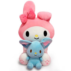 Sanrio My Melody With Teddy Bear Friend Large 20" Plush Toy Simple Hello Kitty