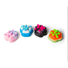 Scrunchems Sticky Squishy Paw Prints Stress Ball Fidget Toy (1pc) Color Ships Assorted