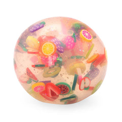 Scrunchems Tutti Frutti Stress Ball Squishy Fidget Toy (1pc) Color Ships Assorted