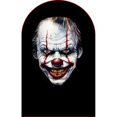 Sheisty Mask Transparent Halloween Stocking Balaclava (Multiple Styles) Simple Exclusive Clown