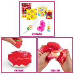 ZURU Slime Mart S1 Small Dessert Bag DIY Realistic Slime Food Clay Cracking Kit (1 Bag) Style Ships Assorted Simple ZURU