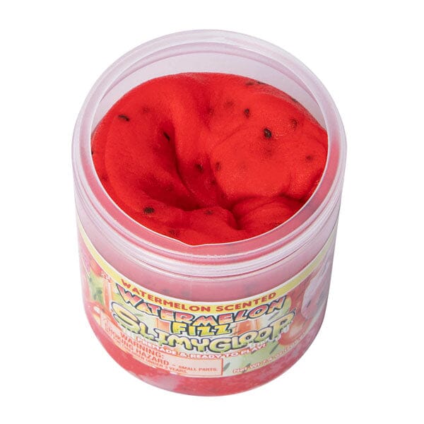 SlimyGloop Watermelon Fizz Pre-Made & Ready To Play Slime (7.4oz) Simple SlimyGloop