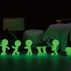 Smiski Moving Series Collectible Glow in the Dark Figurine Blind Box (1pc) Simple Smiski
