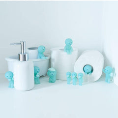 Smiski Toilet Series Collectible Glow in the Dark Figurine Blind Box (1pc) Simple Smiski