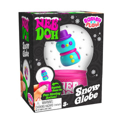 Nee Doh Snow Globe Squishy Fidget Stress Ball Toy (1pc) Style Ships Assorted Simple Nee Doh