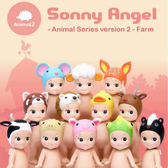 Sonny Angel Collectable Mini Cherub Figurines Animal Series 2 Blind Box (1pc) Simple Sonny Angel