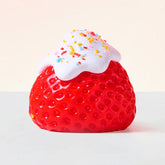 SqueezeSquad Taba Deluxe Premium Silicone Squishy Fidget Toy - Strawberry Simple SqueezeSquad