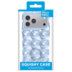 SugarSqueez Squishy Fidget Jelly iPhone Case in Blue or Pink (1pc) Multiple Sizes Simple SugarSqueez Blue iPhone 17 Pro Max