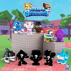 Steal a Brainrot Roblox Mystery Figurine Blind Bag (1pc) Includes DLC Code