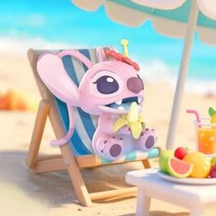 MINISO x Disney: Stitch Summer Party Series Collectible Figurine Blind Box (1pc) Simple MINISO