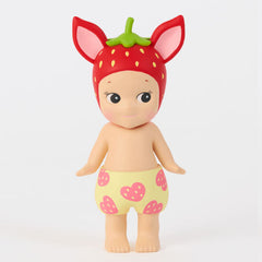 Sonny Angel Collectable Mini Cherub Figurines Strawberry Love Series Blind Box (1pc) Simple Sonny Angel