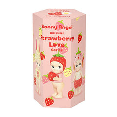 Sonny Angel Collectable Mini Cherub Figurines Strawberry Love Series Blind Box (1pc) Simple Sonny Angel
