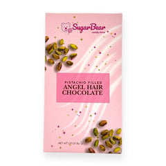 Sugar Bear Candy Pistachio Cream Filled Angel Hair Chocolate Bar (82g) Simple Exclusive