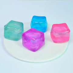 SugarSqueez Cube Squishy Fidget Sugar Stress Ball (1pc) Assorted Colors Simple SugarSqueez