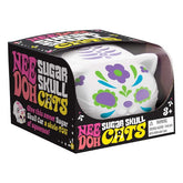 Nee Doh Sugar Skull Cats Squishy Fidget Toy (1pc) Color Ships Assorted Simple Nee Doh