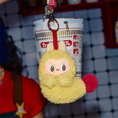 Pop Mart x THE MONSTERS: Labubu Wacky Mart Earphone Case Zipper Plush Doll Pendant (1pc) Simple Pop Mart