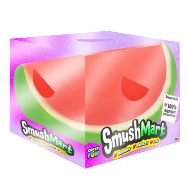 SmushMart Giant Squishy Watermelon Slice Fidget Toy (1pc) Simple SmushMart