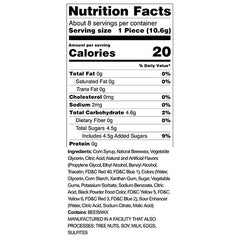 WaxYums! Chewy Gushing Sour Wax Candy Bag (85g) Simple Exclusive