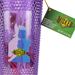 Wicked 24oz Diamond Drink Tumbler Cup Filled w/ Candy (88g) Style Ships Assorted